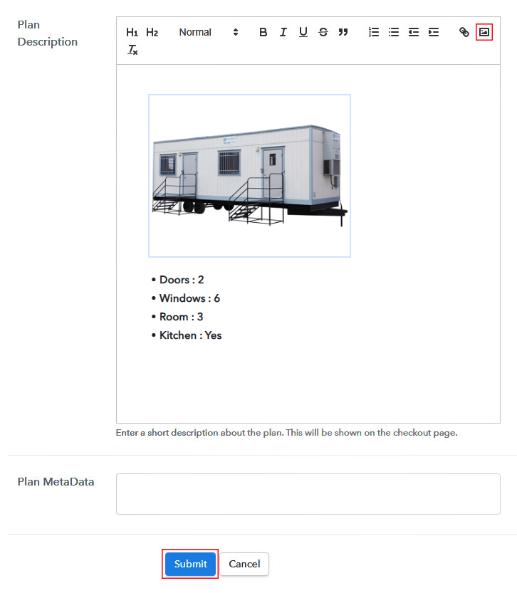 Add Image To Sell Trailer Homes Online