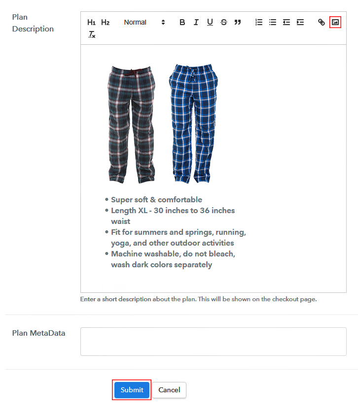 Add Product Image & Description - Sell Sleepwears