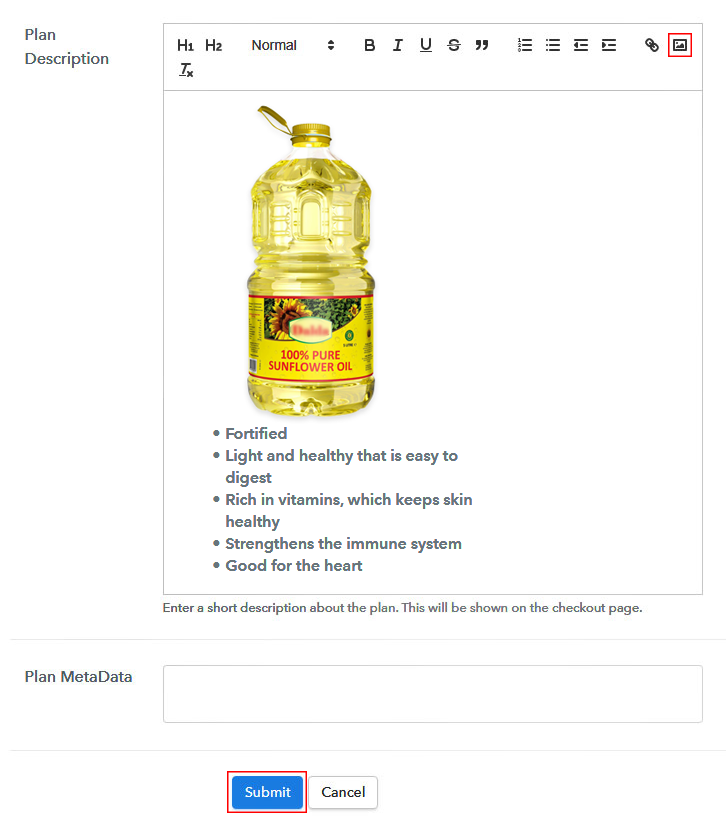 Add Product Image - Sell Sunflower Oil