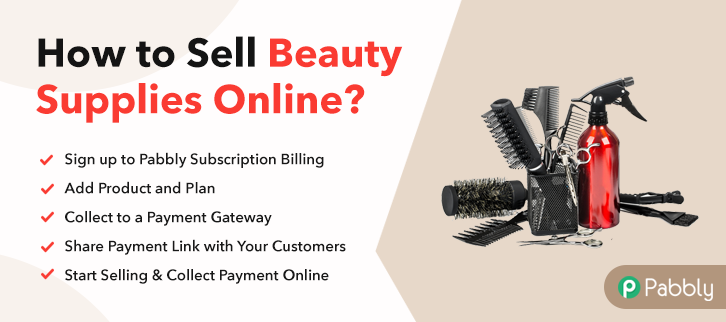 How to Sell Beauty Supplies Online