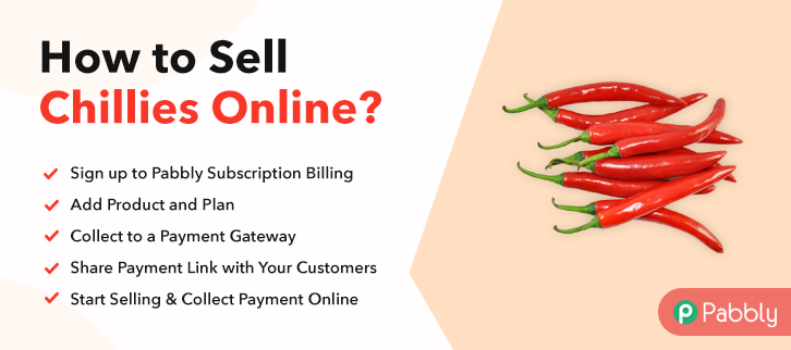 How to Sell Chillies Online