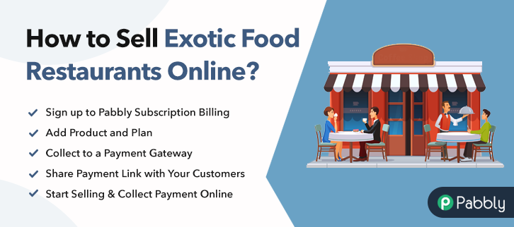 How to Sell Exotic Food Restaurants Online