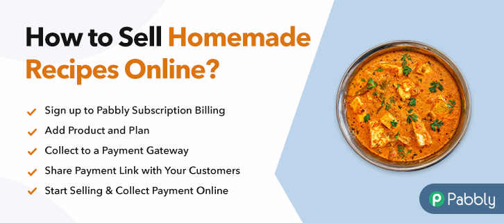 How to Sell Homemade Recipes Online