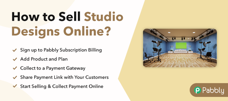 How to Sell Studio Designs Online