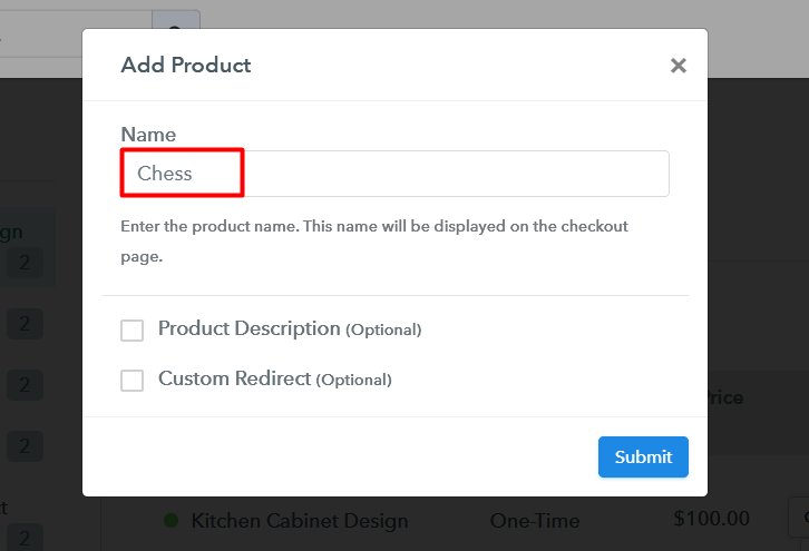 Add Product To Sell Chess Online 