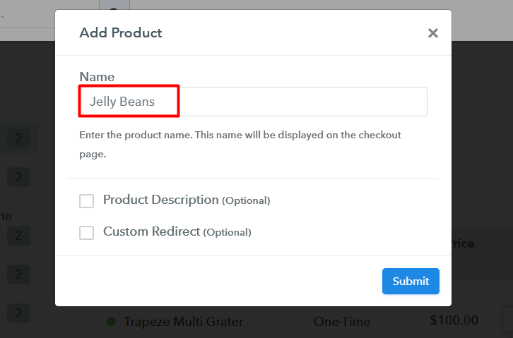 Add Products Checkout To Sell Jelly Beans Online