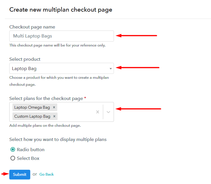 Add Multiplan Checkout To Sell Laptop Bags Online