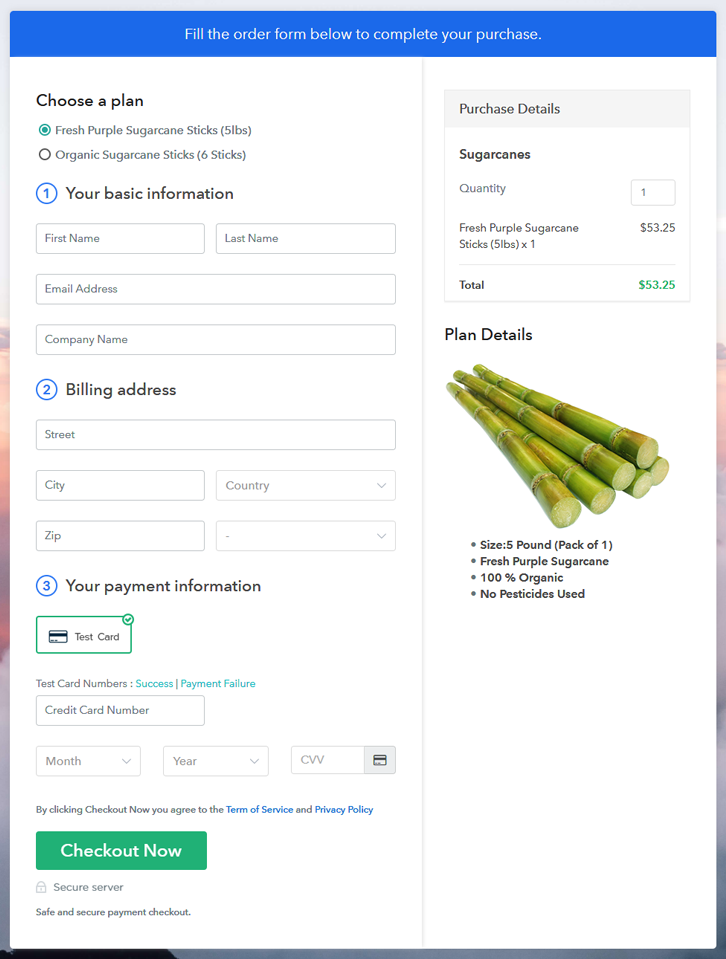 Sell Sugarcanes Online M