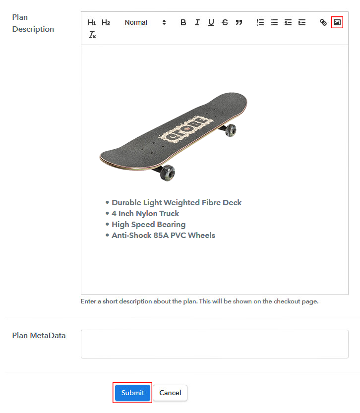 Add Plan to Sell Skateboards Online
