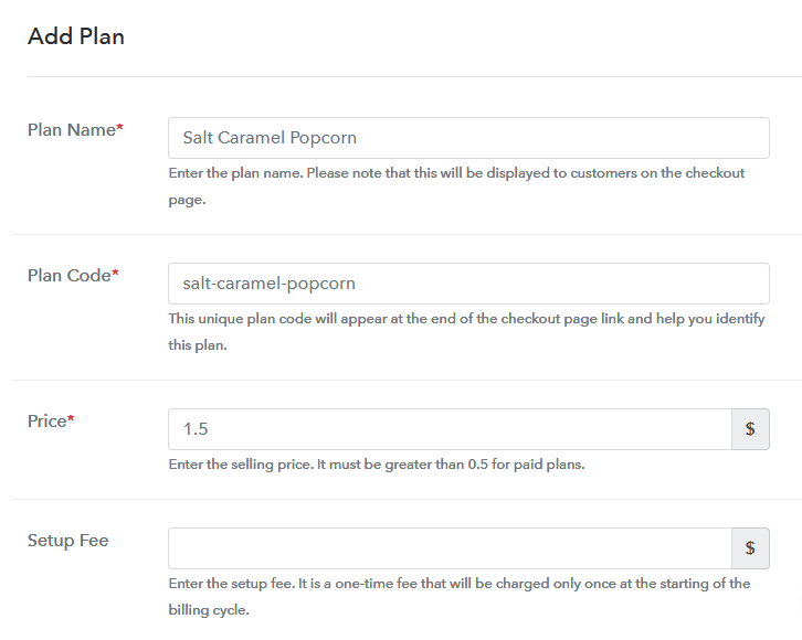 Add Plan to Sell Caramel Popcorn Online