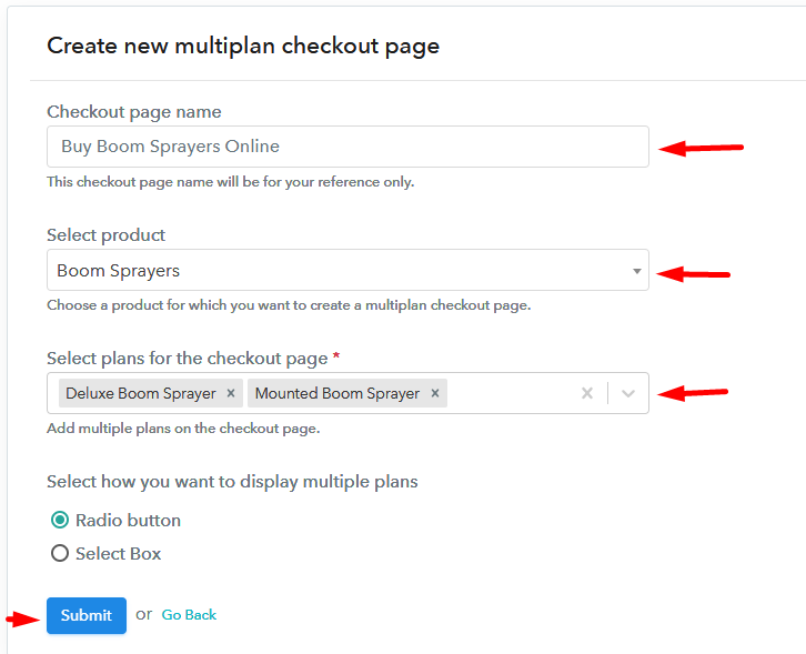 Add Multiple Products to Start Selling Boom Sprayers Online