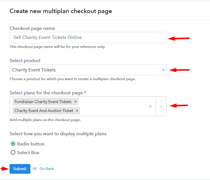 Add Multiple Products to Start Selling Charity Event Tickets Online