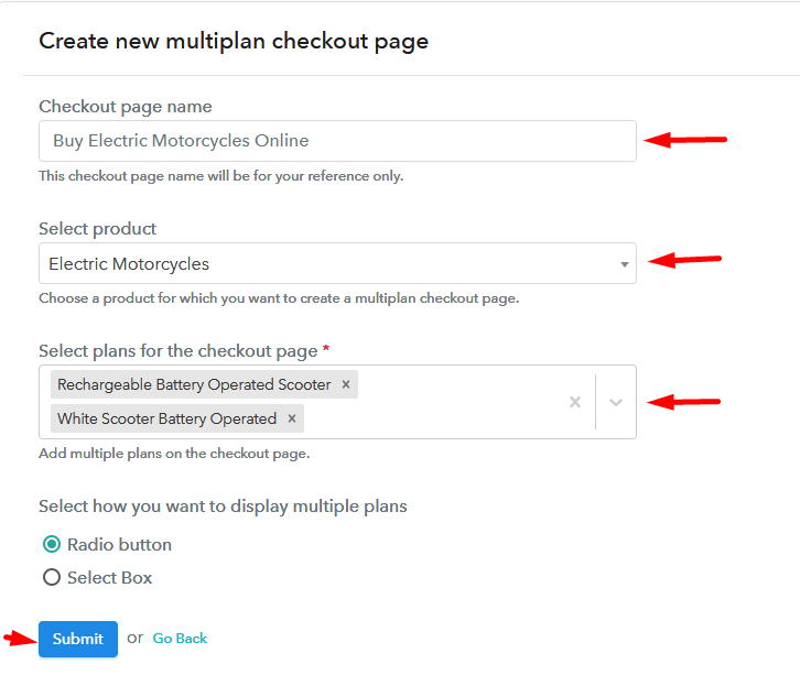 Add Multiple Products to Start Selling Electric Motorcycles Online