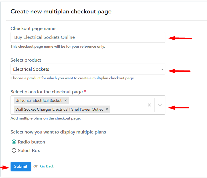 Add Multiple Products to Start Selling Electrical Sockets Online