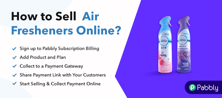 How to Sell Air Fresheners Online