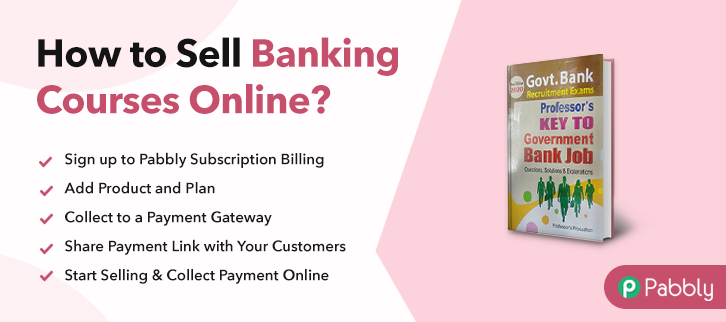 How to Sell Banking Courses Online