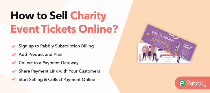 How to Sell Charity Event Tickets Online