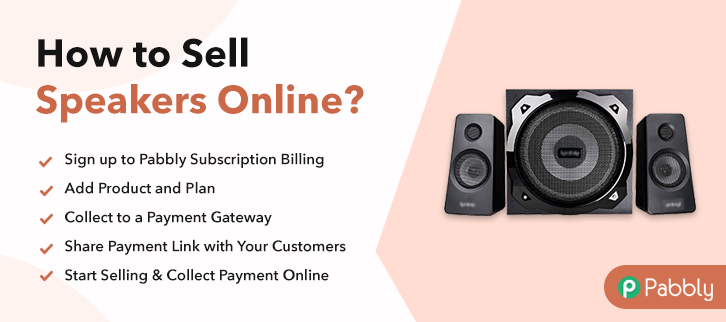 Selling speakers shop