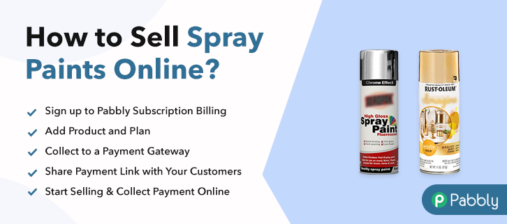 How to Sell Spray Paints Online