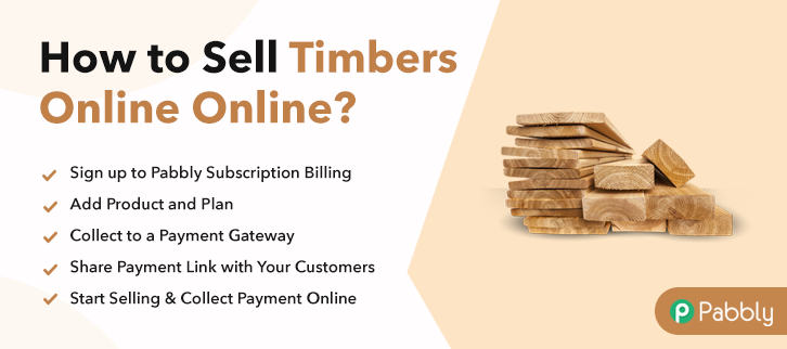 How to Sell Timbers Online