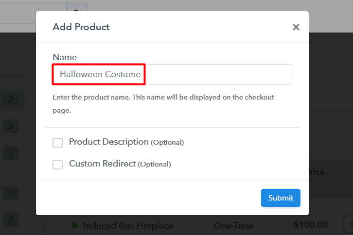 Add Product To Sell Halloween Costumes Online