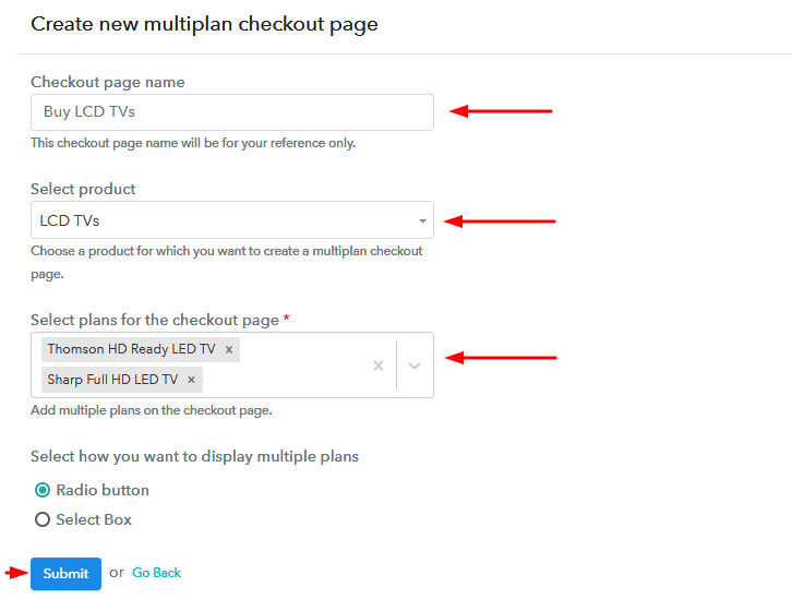 Add Plans to Sell Multiple LCD TVs from Single Checkout Page