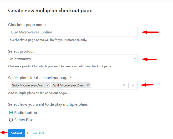 Add Multiple Products to Start Selling Microwaves Online