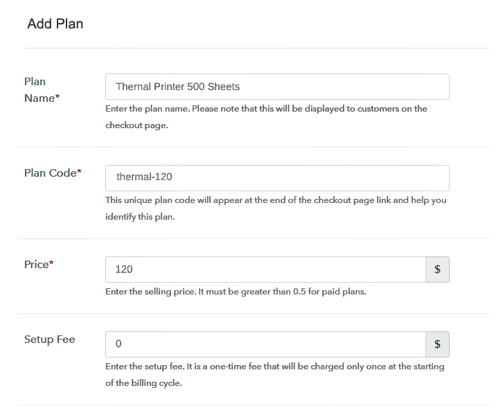 Add Plan To Sell Thermal Printers Online