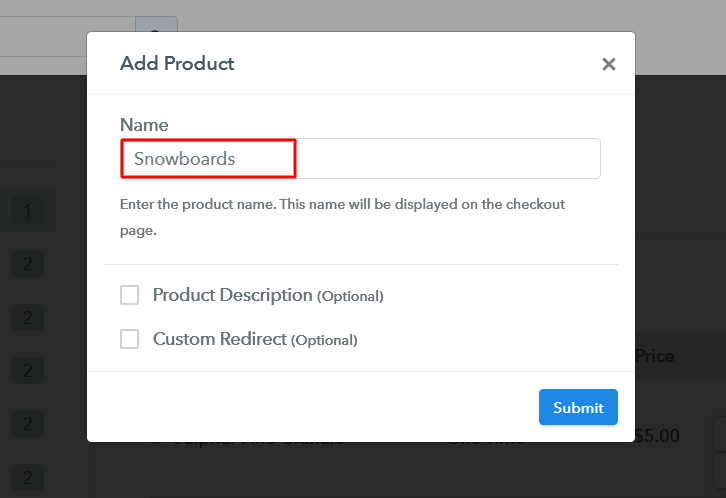 Add Product To Sell Snowboards Online