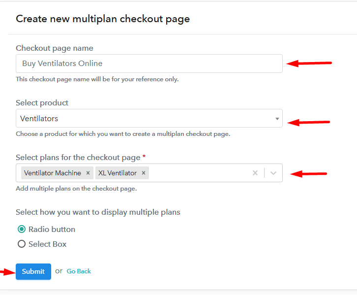 Add Multiple Products to Start Selling Ventilators Online