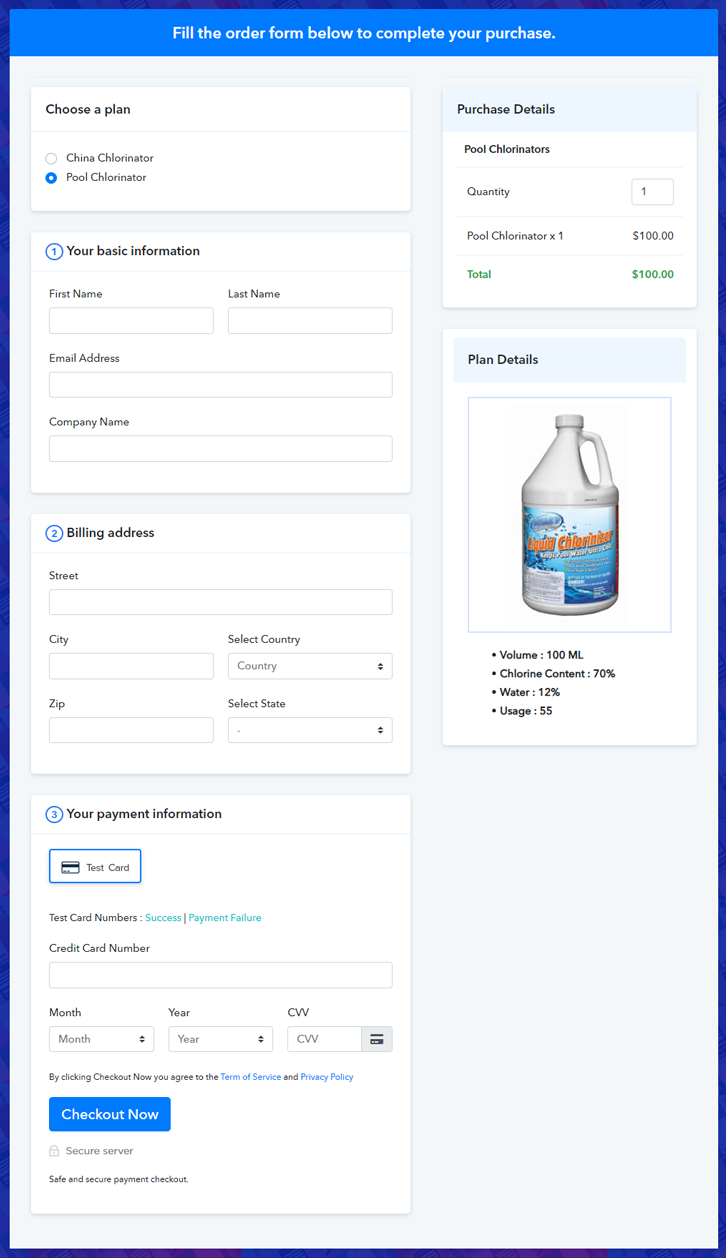 Multiplan to Sell Pool Chlorinators Online