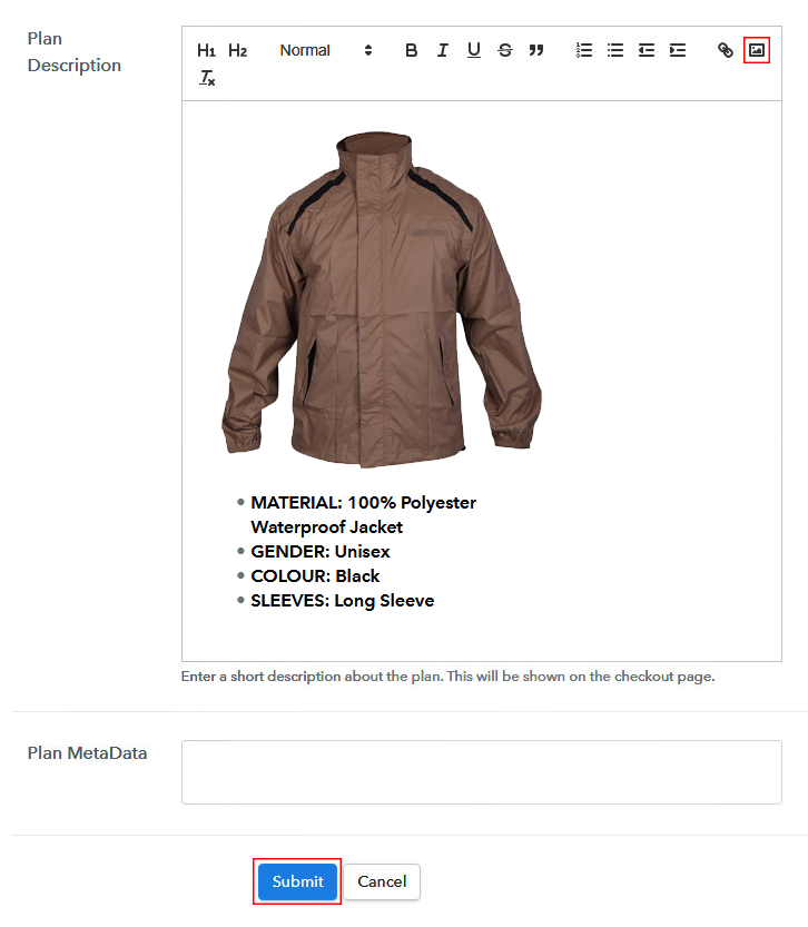 Sell Waterproof Jackets Online Image