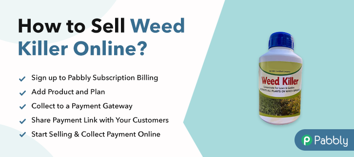How to Sell Weed Killer Online