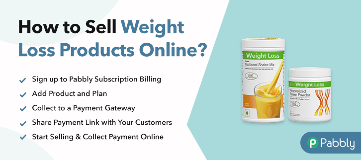 How to Sell Weight Loss Products Online