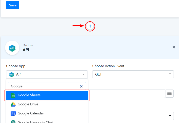 Connect with Google Sheets