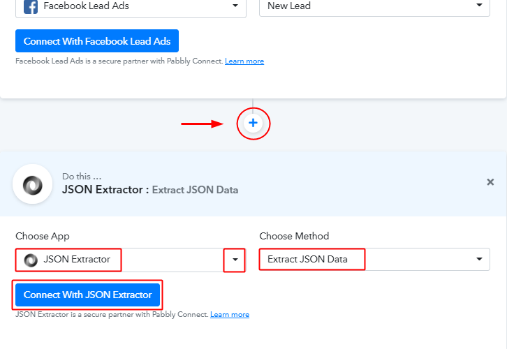 Integrate JSON Extractor