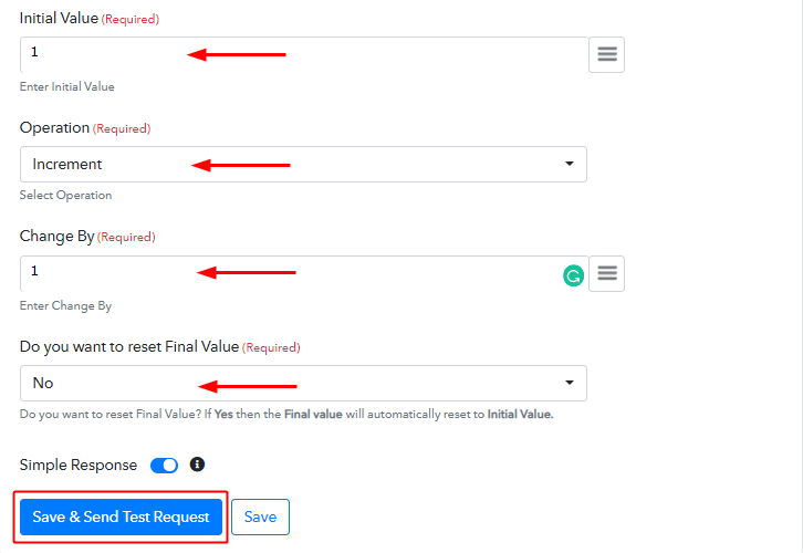 Number Formatter Settings