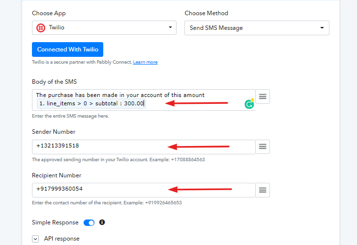 Add Field Data to get SMS Notifications for Every WooCommerce Purchase
