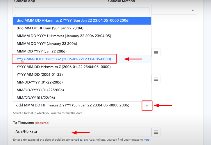 Google Calendar Date Format