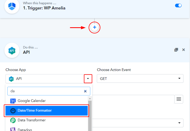 Integrate Date Time Formatter to Connect WP Amelia to Google Calendar and Gmail