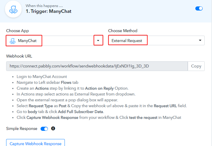 Integrate ManyChat Integrate ManyChat with Slack