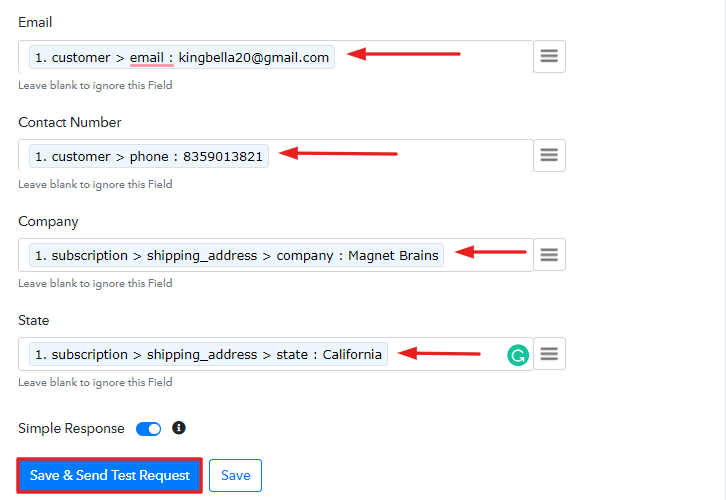 Map Field Data to Add Google Sheets Rows for New Chargebee Subscriptions