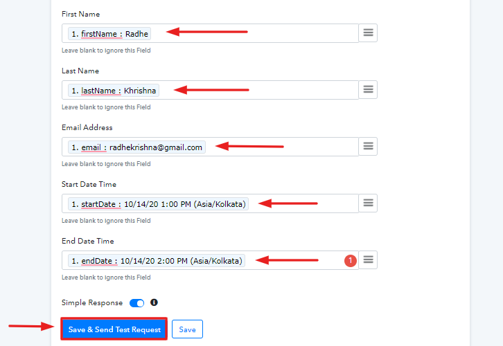 Map Field Data to Create Google Sheets Rows for YouCanBook.me Bookings