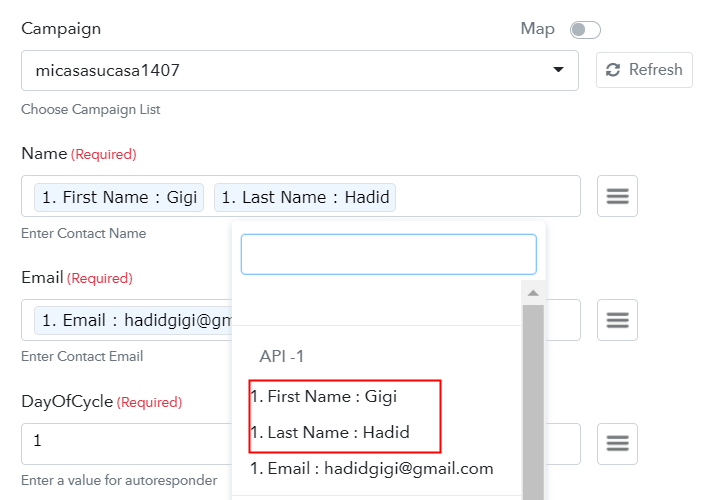 Map Field Data to Create Contact in GetResponse for New WooCommerce Orders