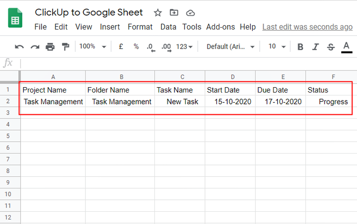 Check Response in Google Sheet