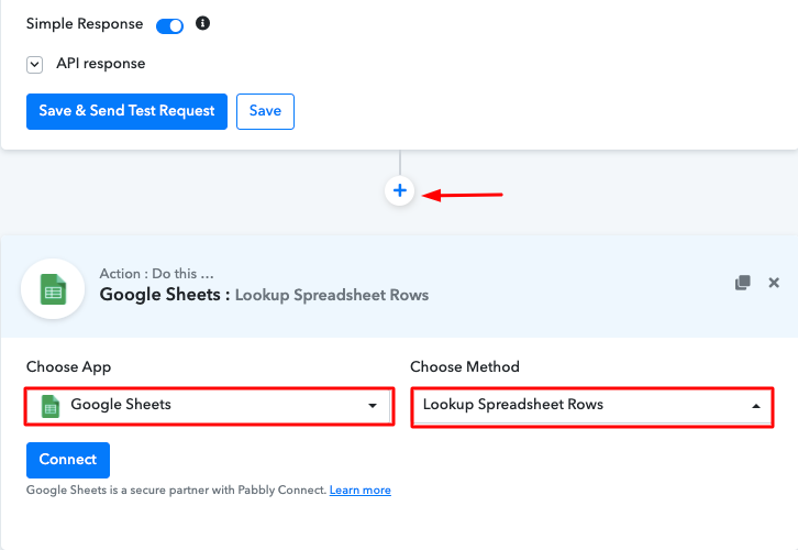 Select Google Sheets