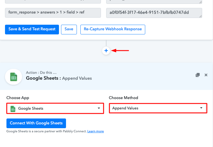 Select Google Sheets