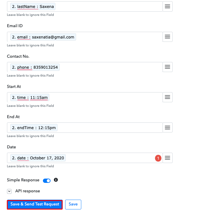 Add Acuity Scheduling Appointments to Google Sheets Rows