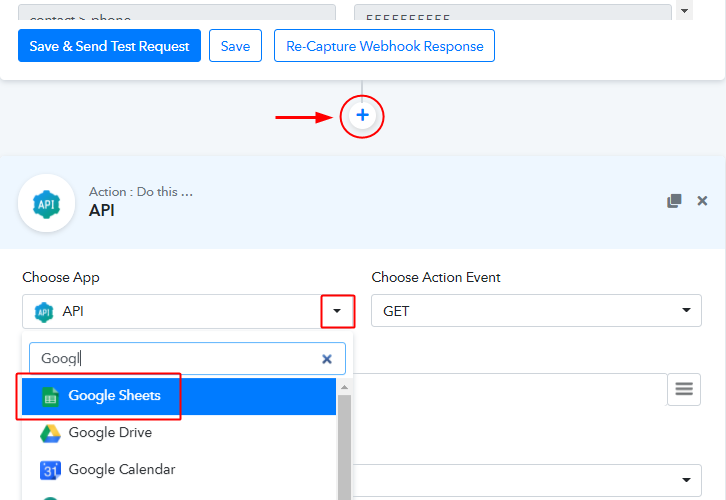 Integrate Google Sheets