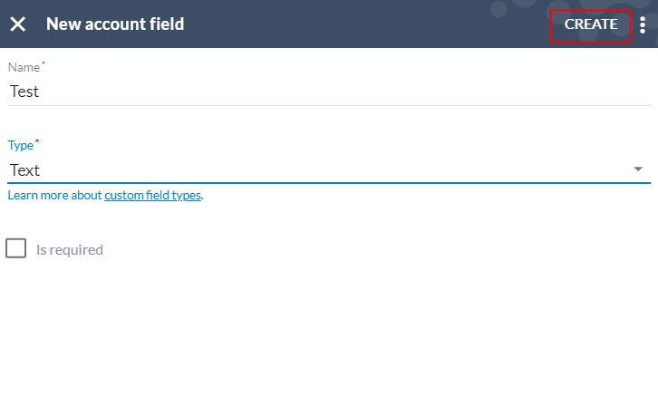 Assign Name to Customized Field